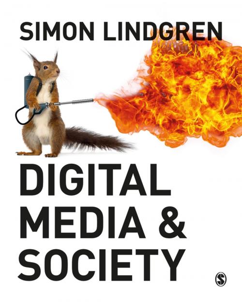 Cover of the book Digital Media and Society by Professor Simon Lindgren, SAGE Publications