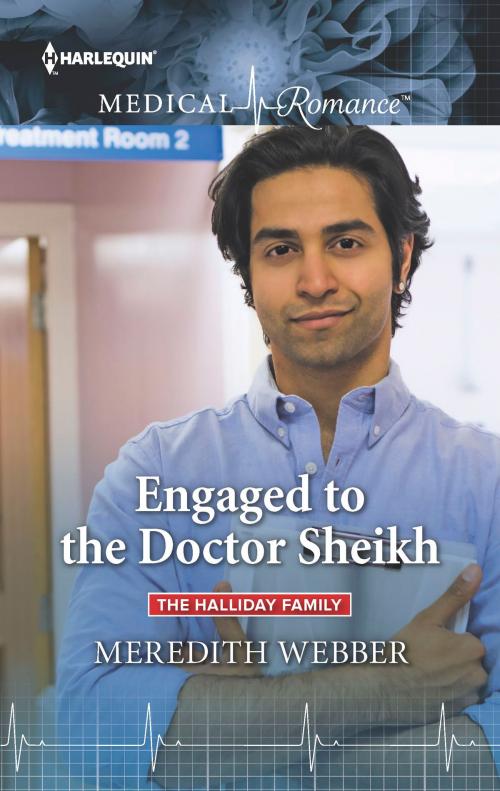 Cover of the book Engaged to the Doctor Sheikh by Meredith Webber, Harlequin