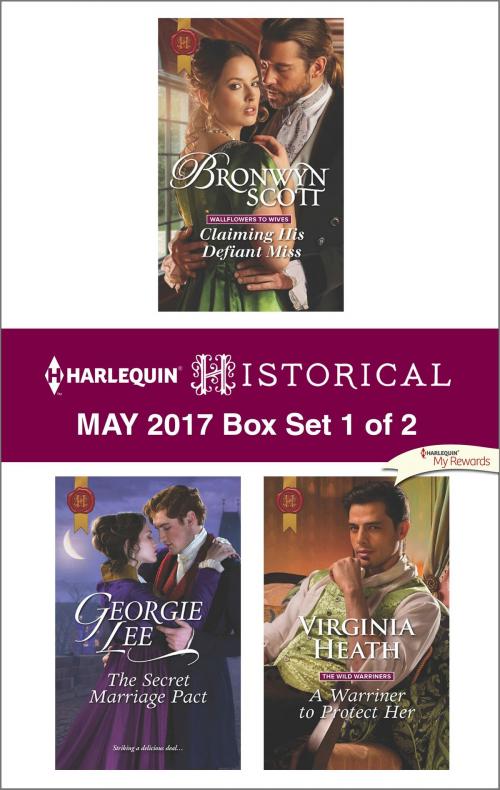 Cover of the book Harlequin Historical May 2017 - Box Set 1 of 2 by Bronwyn Scott, Georgie Lee, Virginia Heath, Harlequin