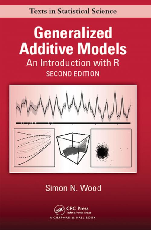 Cover of the book Generalized Additive Models by Simon N. Wood, CRC Press