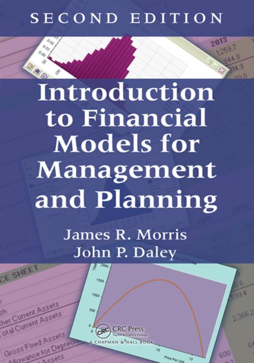 Cover of the book Introduction to Financial Models for Management and Planning by James R. Morris, John P. Daley, CRC Press