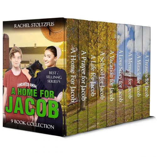 Cover of the book A Lancaster Amish Home for Jacob 9-Book Boxed Set by Rachel Stoltzfus, Global Grafx Press