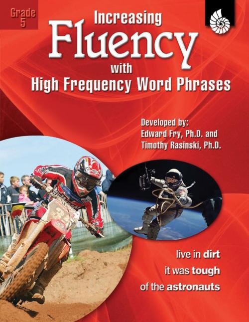 Cover of the book Increasing Fluency with High Frequency Word Phrases Grade 5 by Edward Fry, Timothy Rasinski, Shell Education