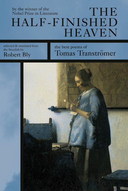 Cover of the book The Half-Finished Heaven by Tomas Transtromer, Graywolf Press