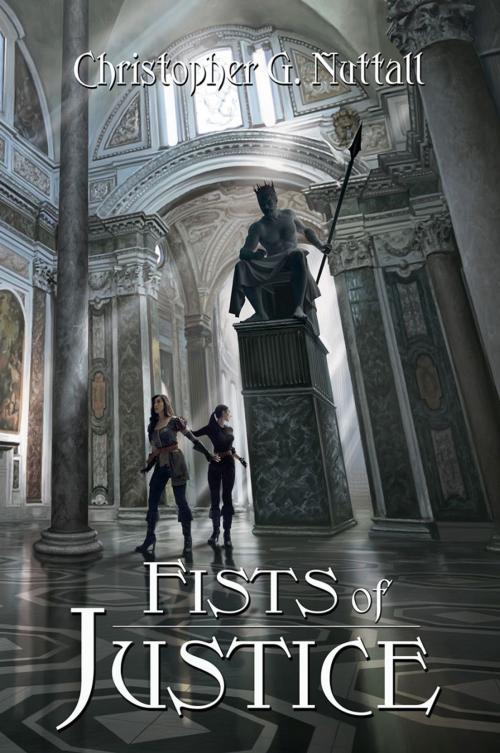 Cover of the book Fists of Justice by Christopher Nuttall, Twilight Times Books