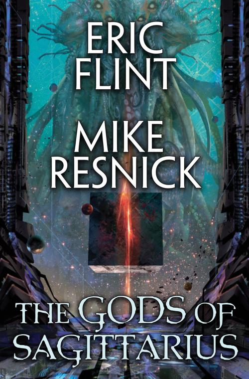 Cover of the book The Gods of Sagittarius by Eric Flint, Mike Resnick, Baen Books
