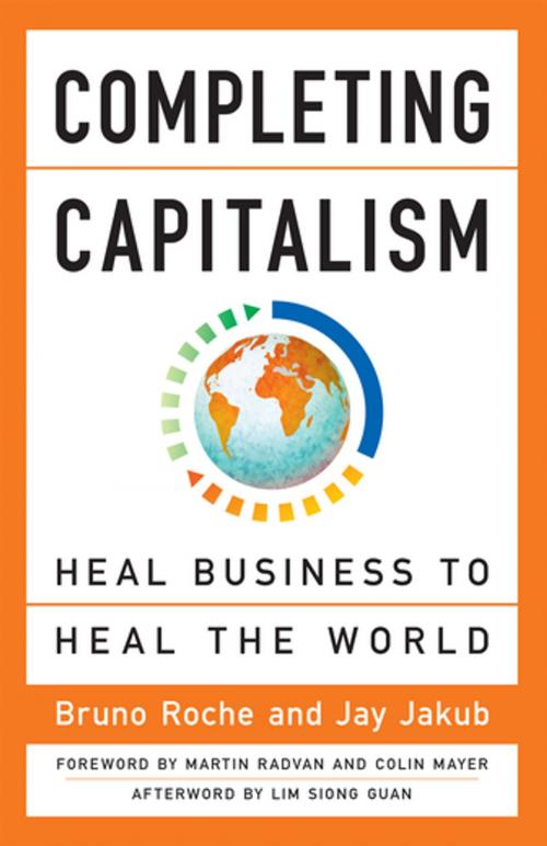 Cover of the book Completing Capitalism by Bruno Roche, Jay Jakub, Berrett-Koehler Publishers