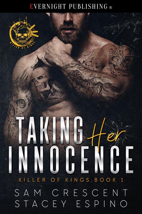 Cover of the book Taking Her Innocence by Sam Crescent, Stacey Espino, Evernight Publishing