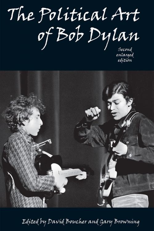Cover of the book The Political Art of Bob Dylan by David Boucher, Andrews UK