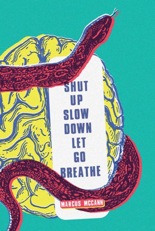 Cover of the book Shut Up Slow Down Let Go Breathe by Marcus McCann, Invisible Publishing