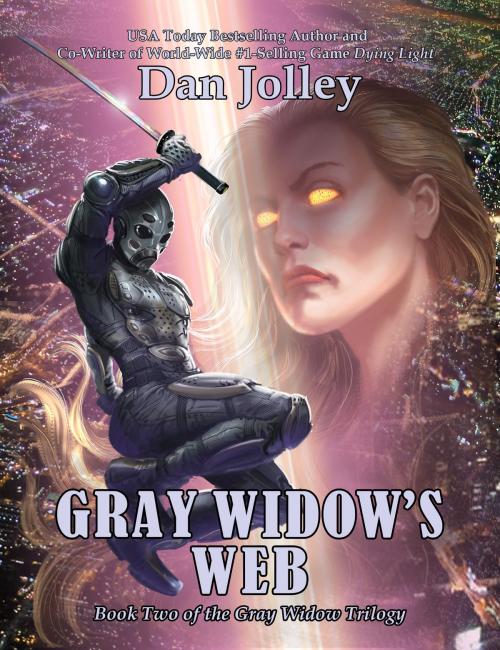 Cover of the book Gray Widow's Web by Dan Jolley, Seventh Star Press