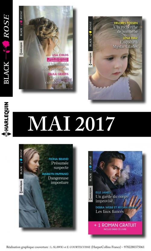 Cover of the book 8 romans Black Rose + 1 gratuit (n°428 à 431 - Mai 2017) by Collectif, Harlequin