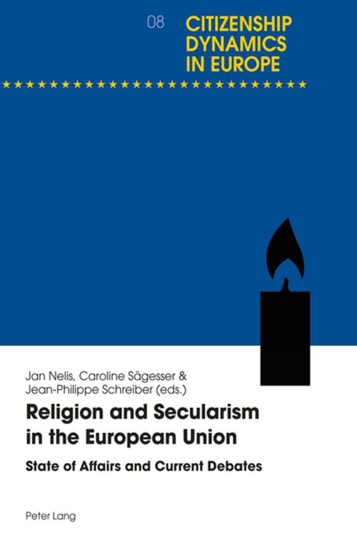 Cover of the book Religion and Secularism in the European Union by , Peter Lang