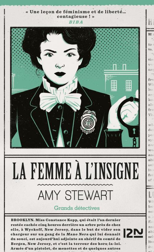 Cover of the book La femme à l'insigne by Amy STEWART, Univers Poche