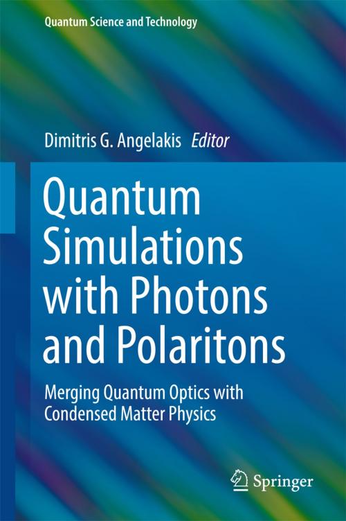 Cover of the book Quantum Simulations with Photons and Polaritons by , Springer International Publishing