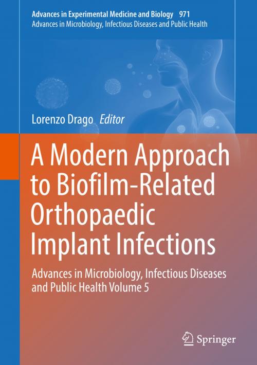 Cover of the book A Modern Approach to Biofilm-Related Orthopaedic Implant Infections by , Springer International Publishing