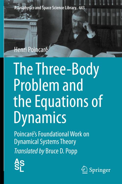 Cover of the book The Three-Body Problem and the Equations of Dynamics by Henri Poincaré, Springer International Publishing