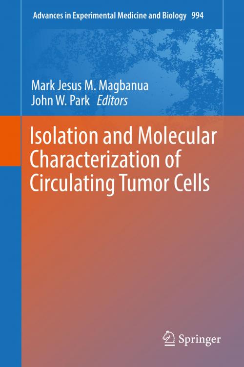 Cover of the book Isolation and Molecular Characterization of Circulating Tumor Cells by , Springer International Publishing
