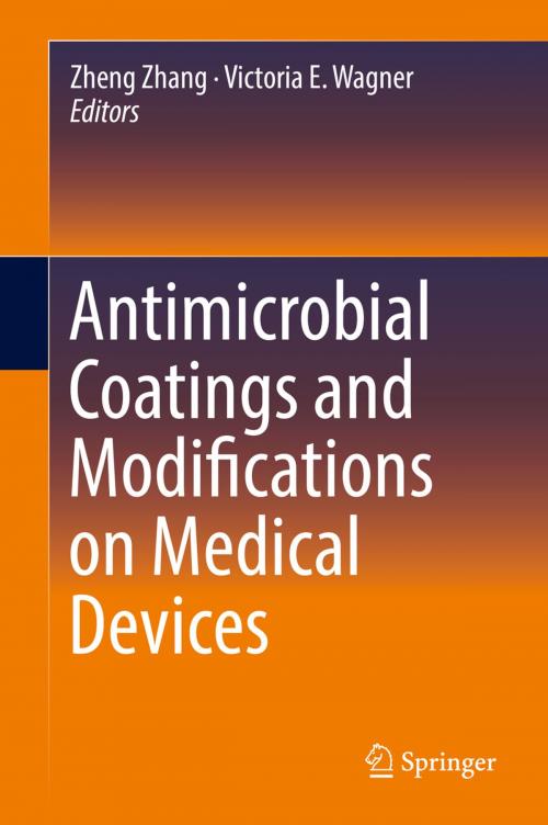 Cover of the book Antimicrobial Coatings and Modifications on Medical Devices by , Springer International Publishing