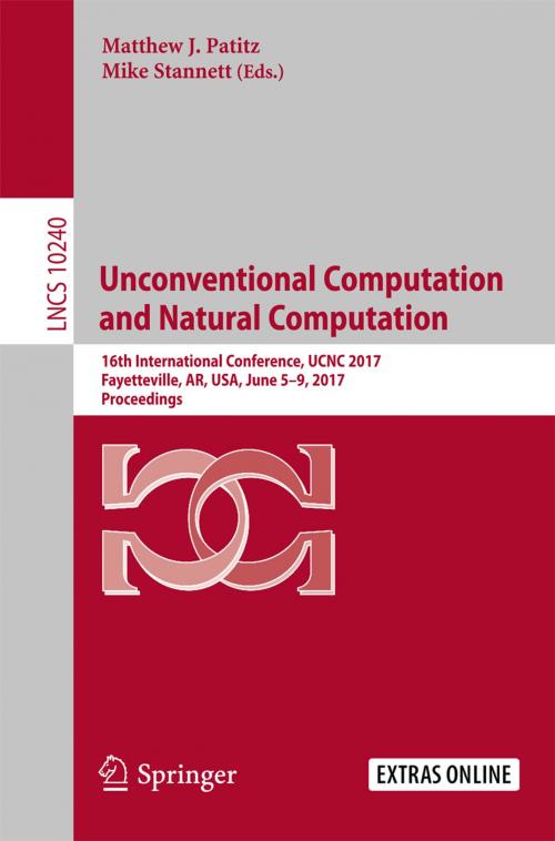 Cover of the book Unconventional Computation and Natural Computation by , Springer International Publishing