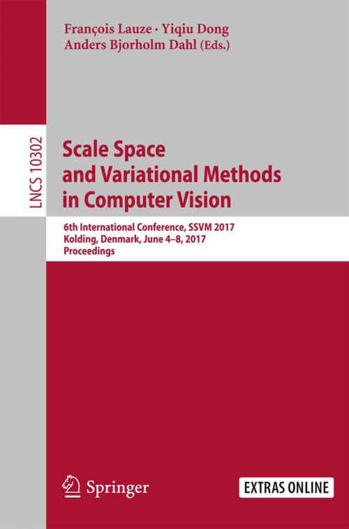 Cover of the book Scale Space and Variational Methods in Computer Vision by , Springer International Publishing