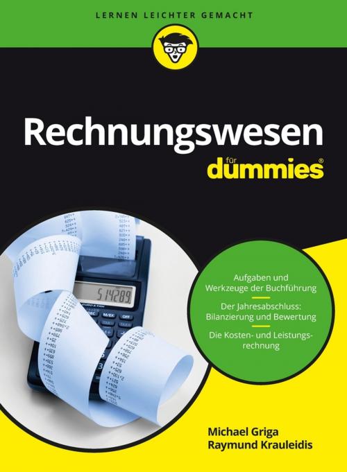 Cover of the book Rechnungswesen für Dummies by Michael Griga, Raymund Krauleidis, Wiley