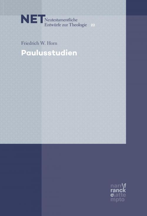 Cover of the book Paulusstudien by Friedrich W. Horn, Narr Francke Attempto Verlag