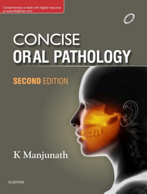Cover of the book Concise Oral Pathology by K Manjunath, Elsevier Health Sciences