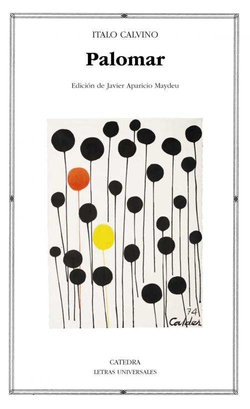 Cover of the book Palomar by Italo Calvino, Javier Aparicio Maydeu, Ediciones Cátedra