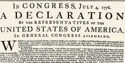 Cover of the book Declaration of Independence by Thomas Jefferson, Digital Deen Publications