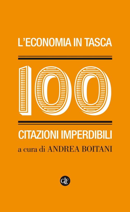 Cover of the book L'economia in tasca by Andrea Boitani, Editori Laterza