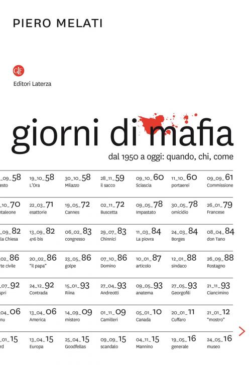 Cover of the book Giorni di mafia by Piero Melati, Editori Laterza
