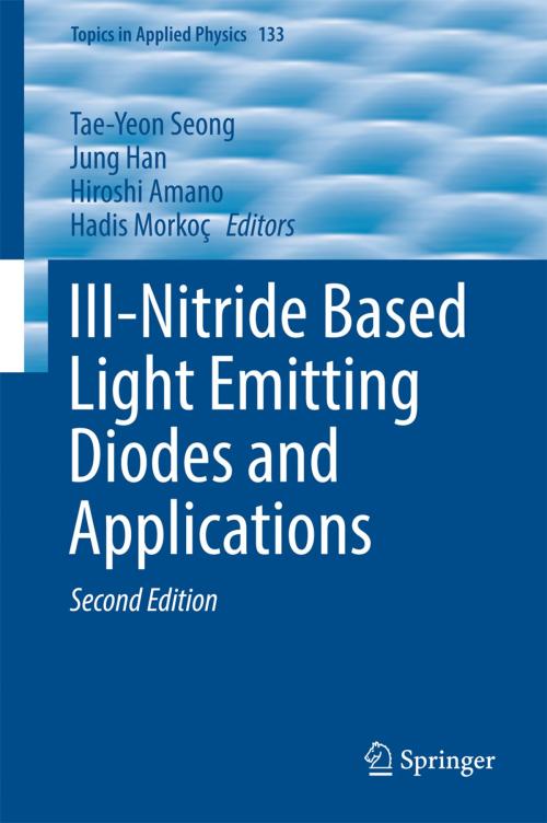 Cover of the book III-Nitride Based Light Emitting Diodes and Applications by , Springer Singapore