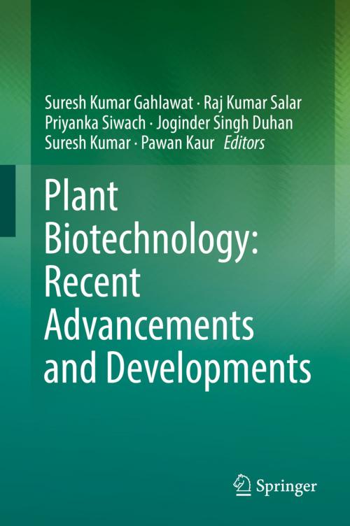 Cover of the book Plant Biotechnology: Recent Advancements and Developments by , Springer Singapore