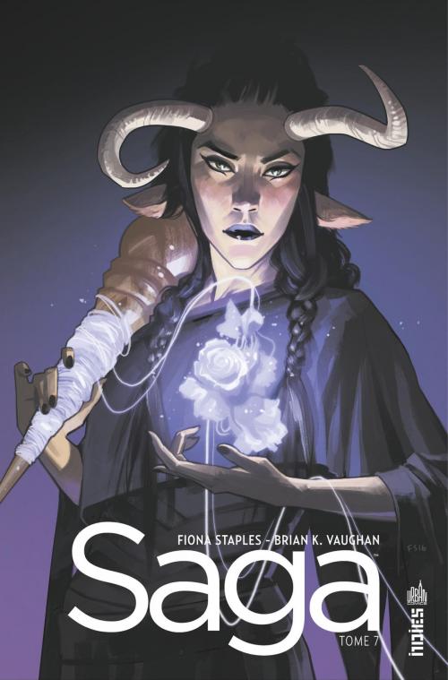 Cover of the book Saga - Tome 7 by Brian K. Vaughan, Fiona Staples, Urban Comics