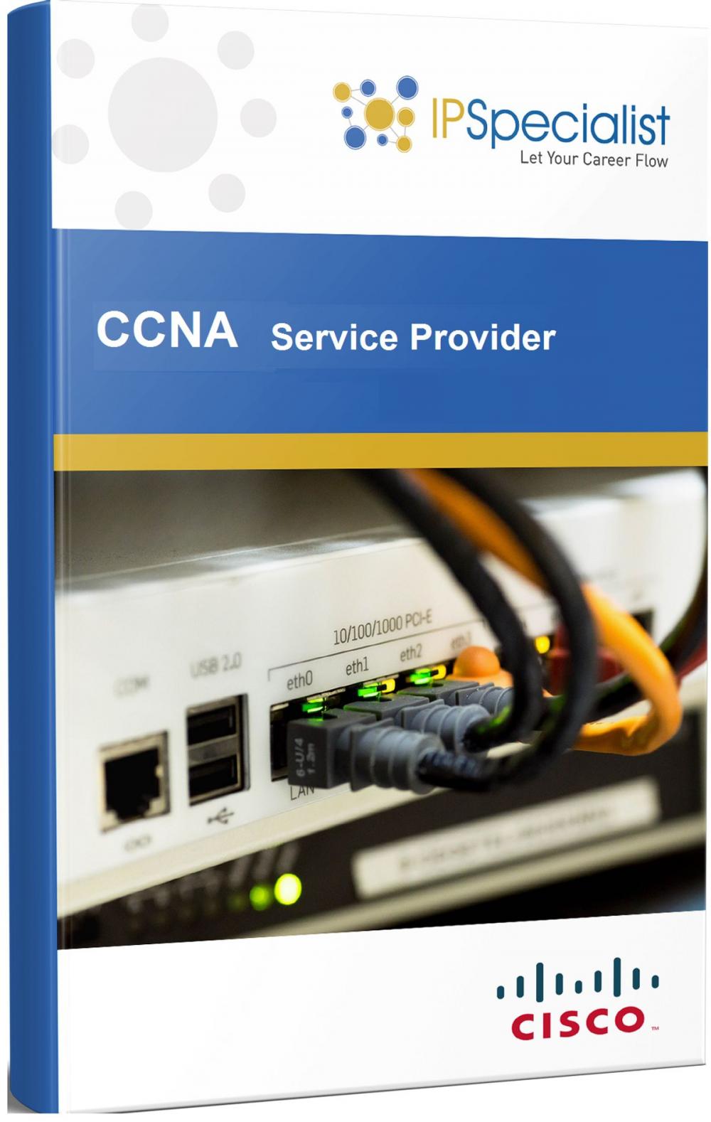 Big bigCover of CCNA Cisco Certified Network Associate Service Provider Technology Training Workbook