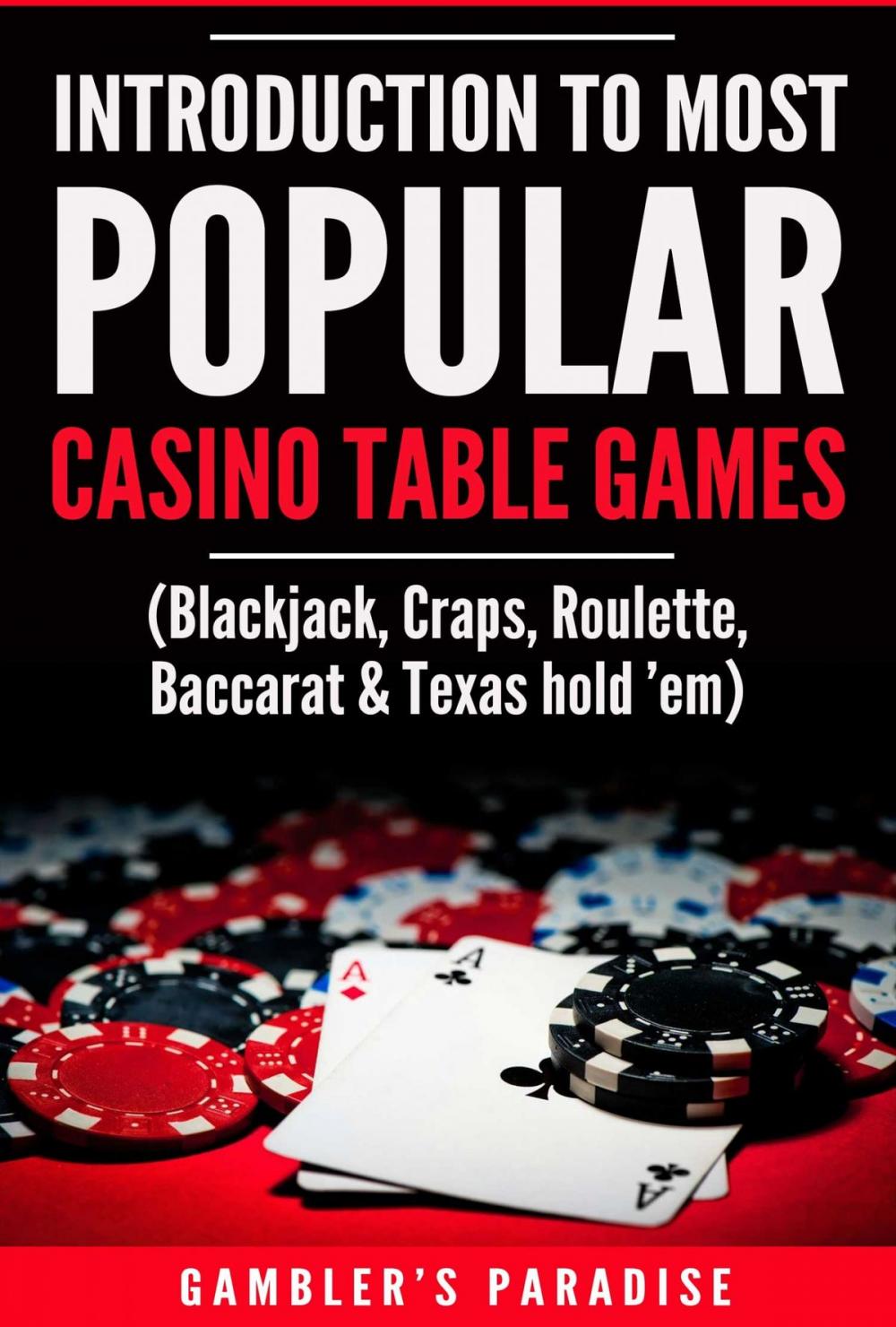 Big bigCover of Introduction to Most Popular Casino Table Games