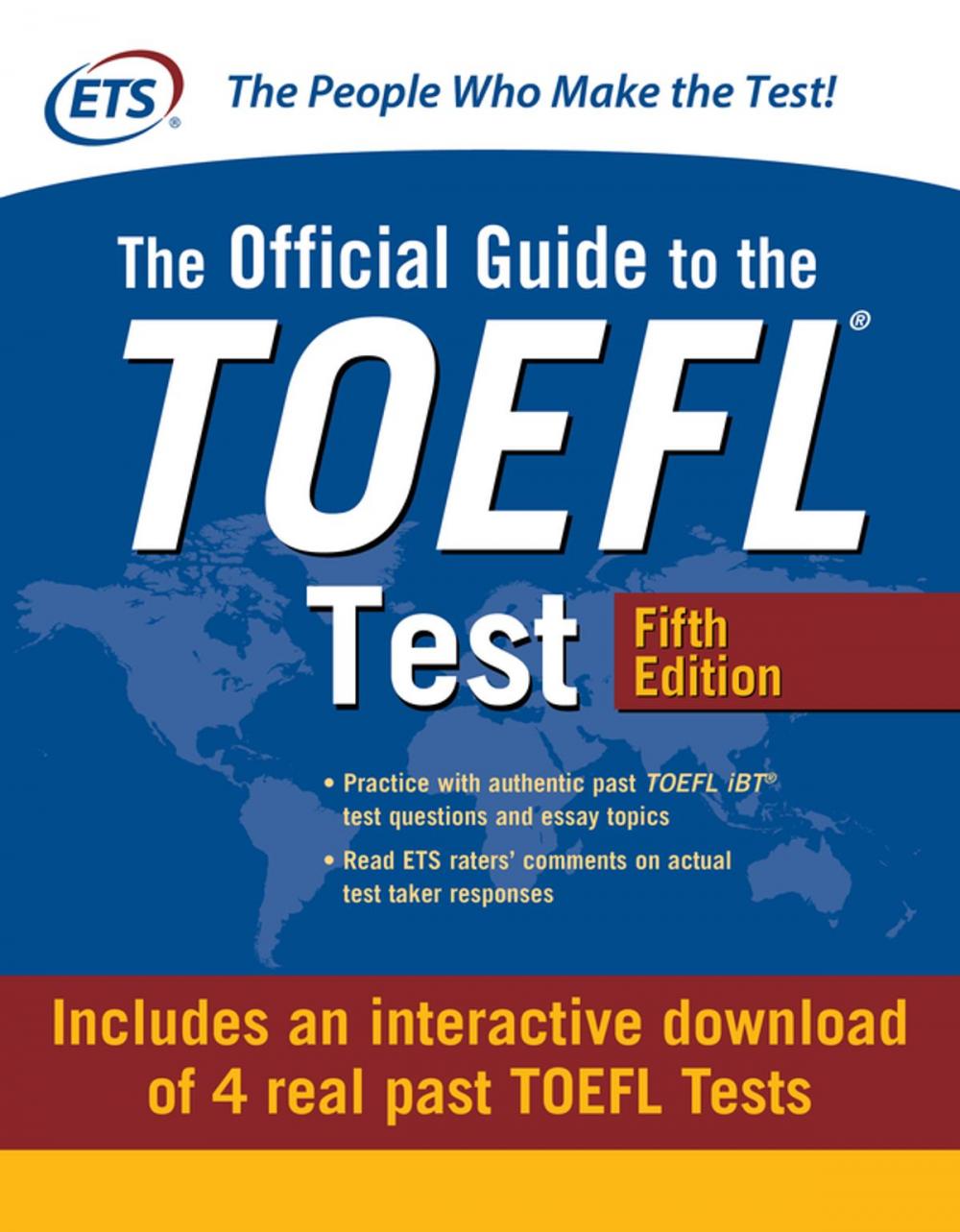 Big bigCover of Official Guide to the TOEFL Test with Downloadable Tests, Fifth Edition