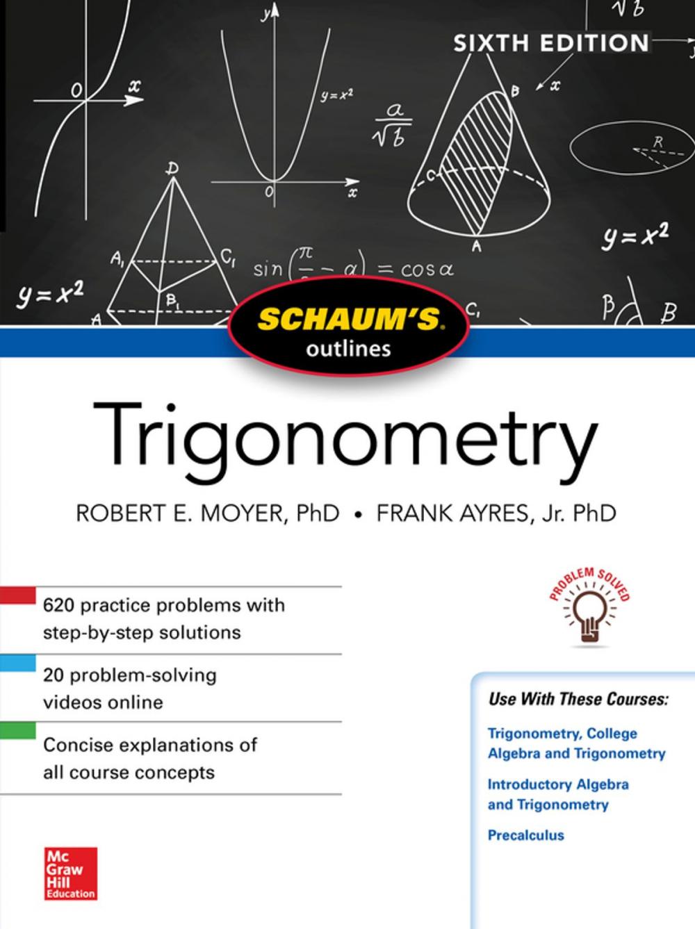 Big bigCover of Schaum's Outline of Trigonometry, Sixth Edition