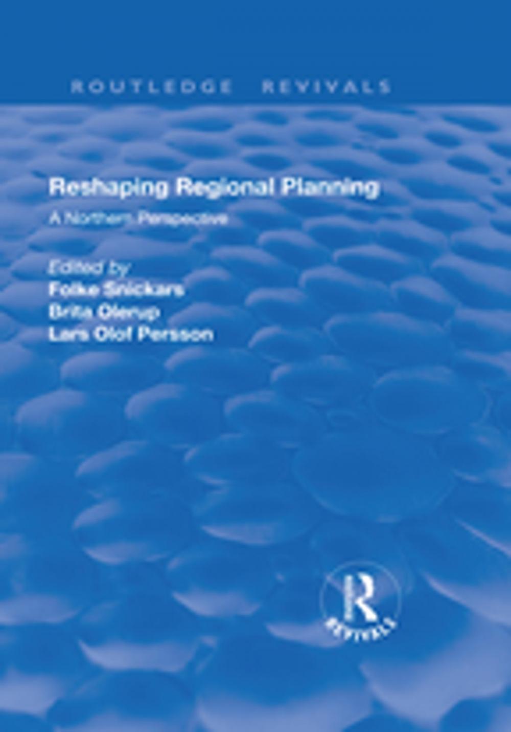 Big bigCover of Reshaping Regional Planning