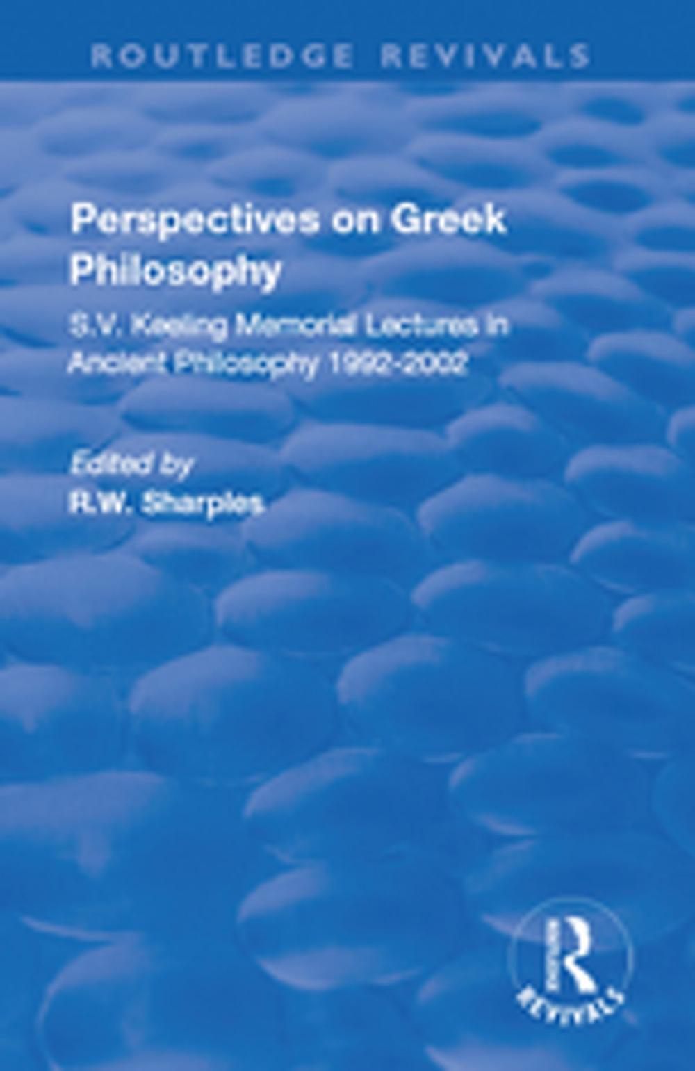 Big bigCover of Perspectives on Greek Philosophy