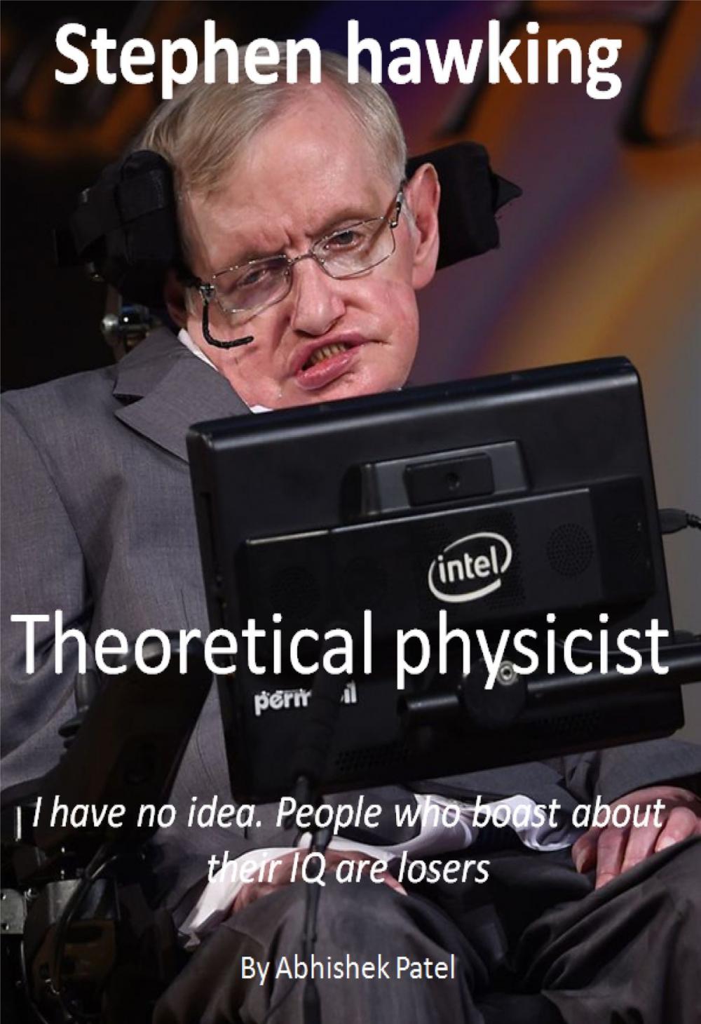 Big bigCover of Stephen Hawking: Theoretical physicist
