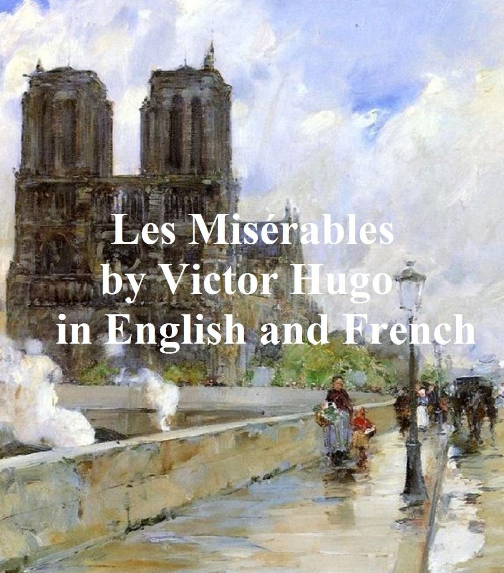 Big bigCover of Les Miserables in Both English and French