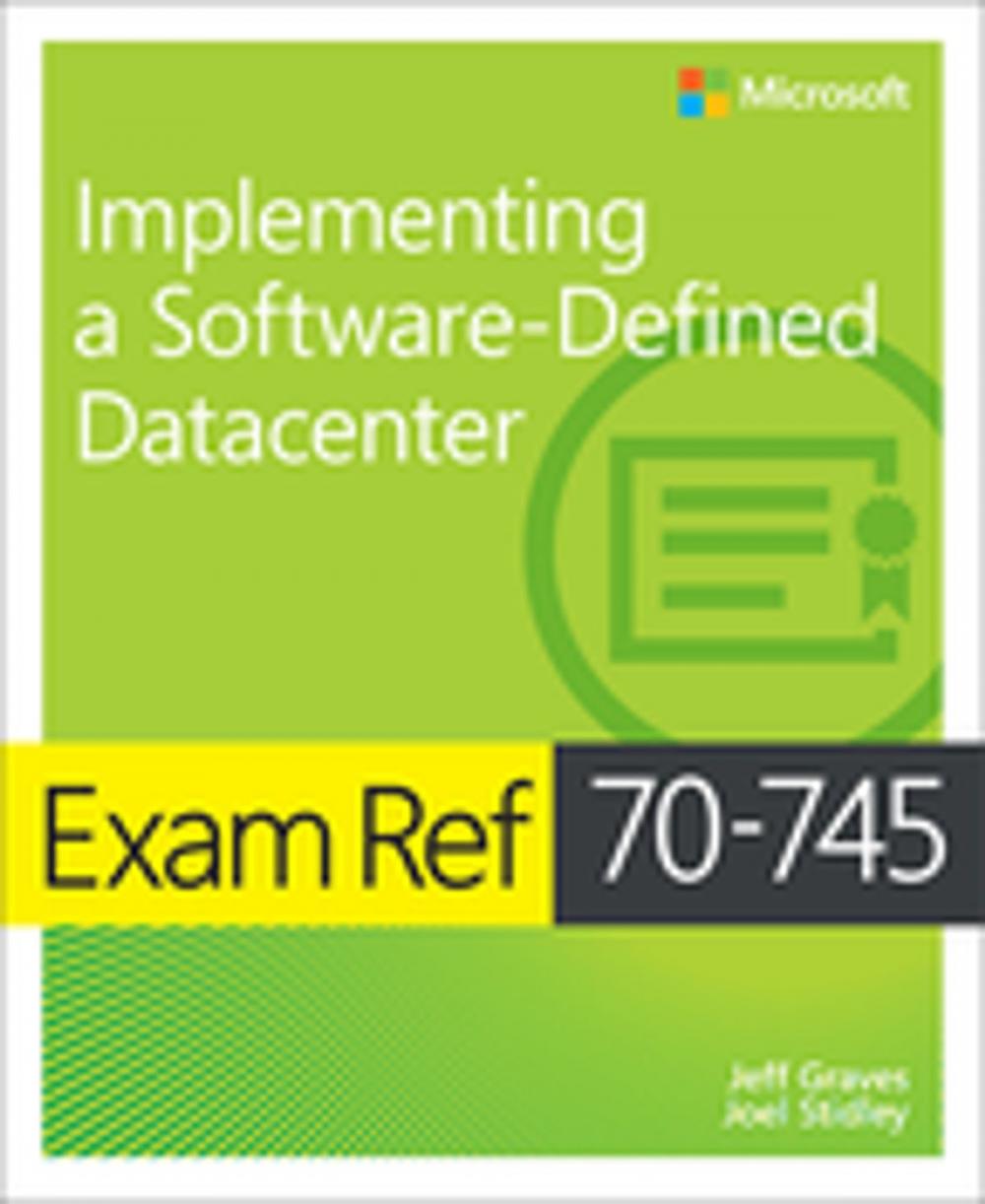 Big bigCover of Exam Ref 70-745 Implementing a Software-Defined DataCenter