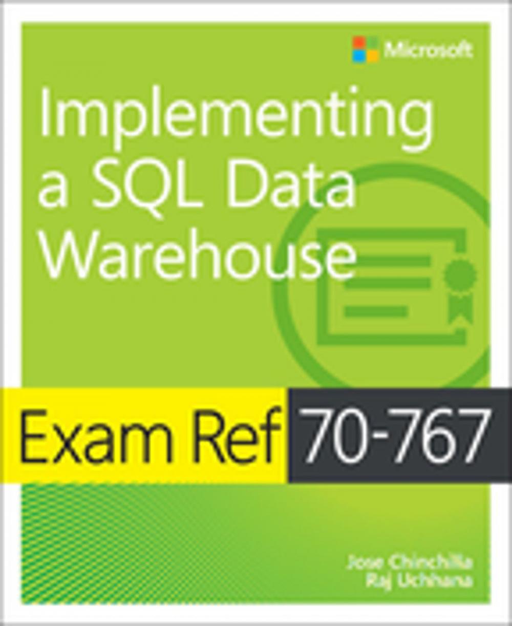 Big bigCover of Exam Ref 70-767 Implementing a SQL Data Warehouse