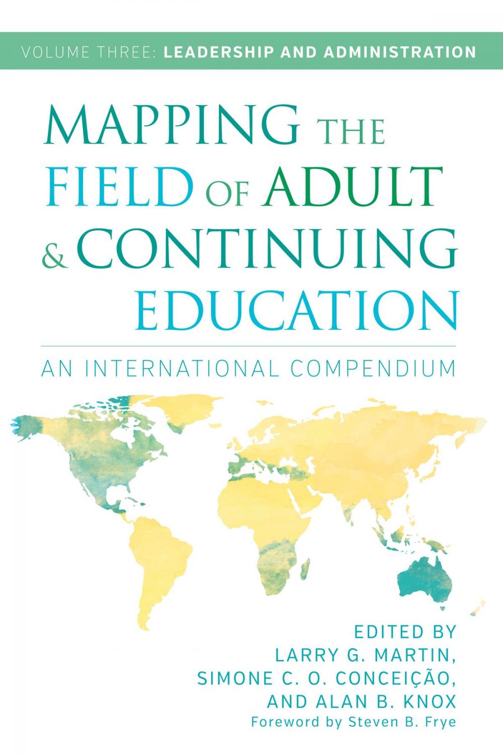 Big bigCover of Mapping the Field of Adult and Continuing Education
