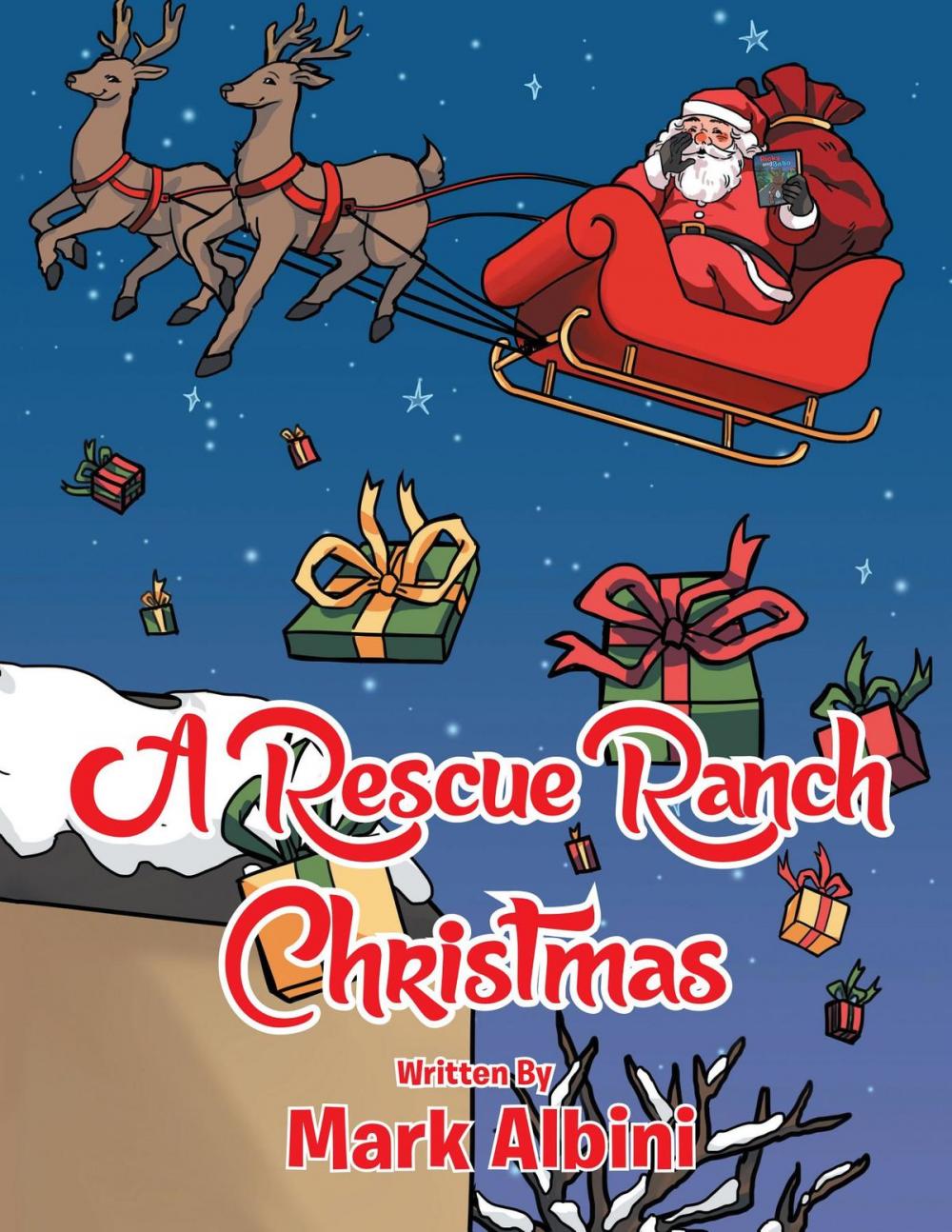 Big bigCover of A Rescue Ranch Christmas