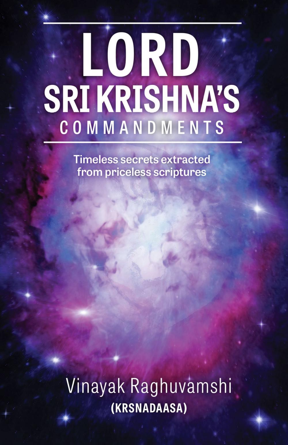 Big bigCover of Lord Sri Krishna's Commandments