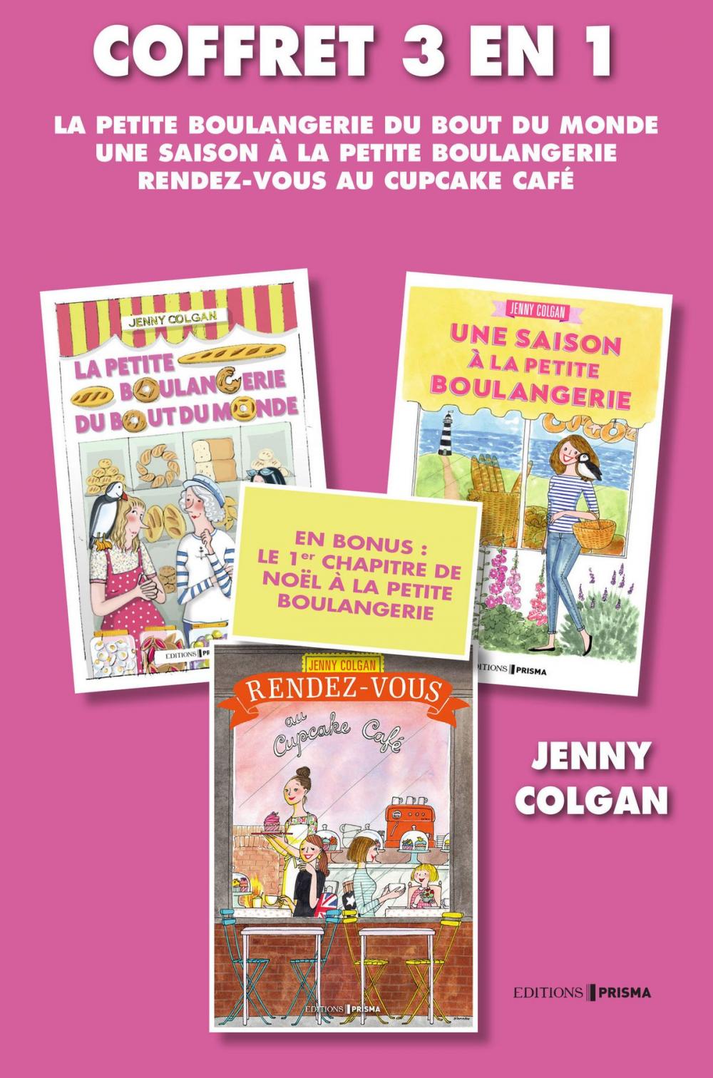 Big bigCover of Coffret Jenny Colgan : La petite boulangerie 1 et 2 + Rendez-vous au Cupcake café (+1er chap Noël)
