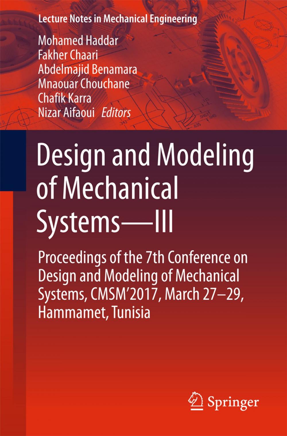 Big bigCover of Design and Modeling of Mechanical Systems—III